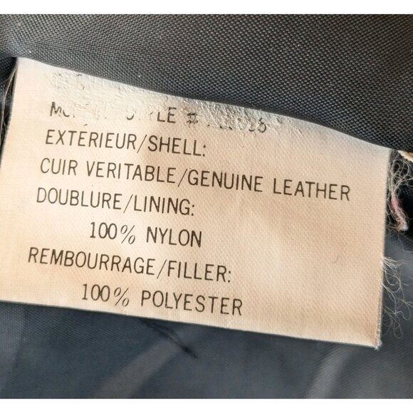 Vintage Winlit Paris Leather Suede Jacket Womens Sm - Made in Korea - Black 90s - Picture 6 of 16